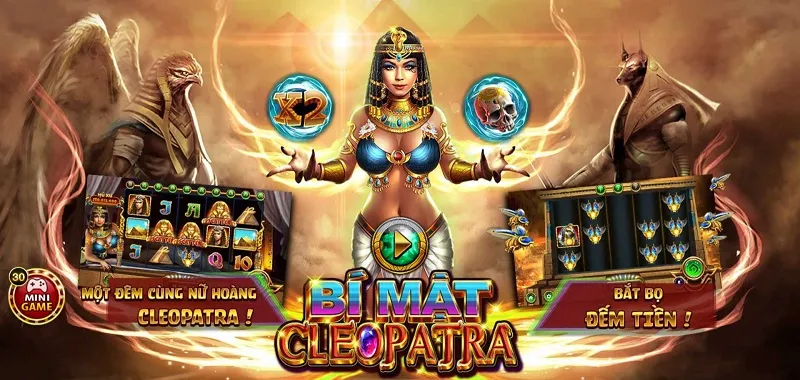 Giới thiệu game slot bí mật Cleopatra Go88